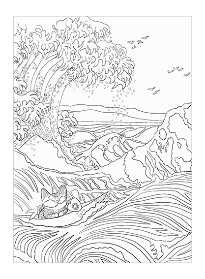 catmaSutra Colouring Book-Catch Me If You Can