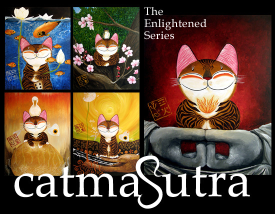 Catmasutra - The enlightened Series - Painting Exhibition