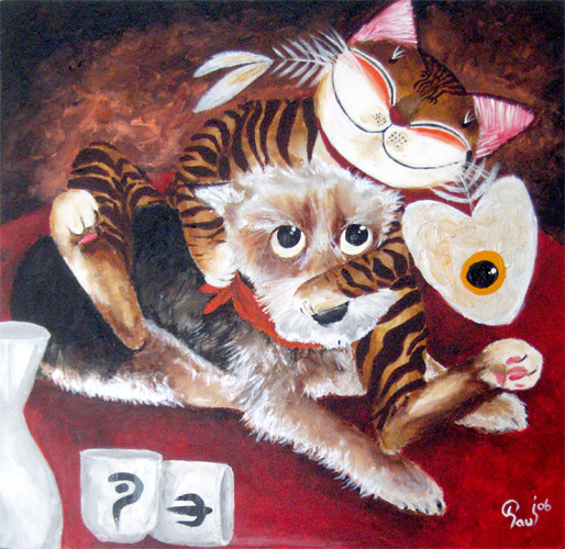 Singapore cat art, Furballs